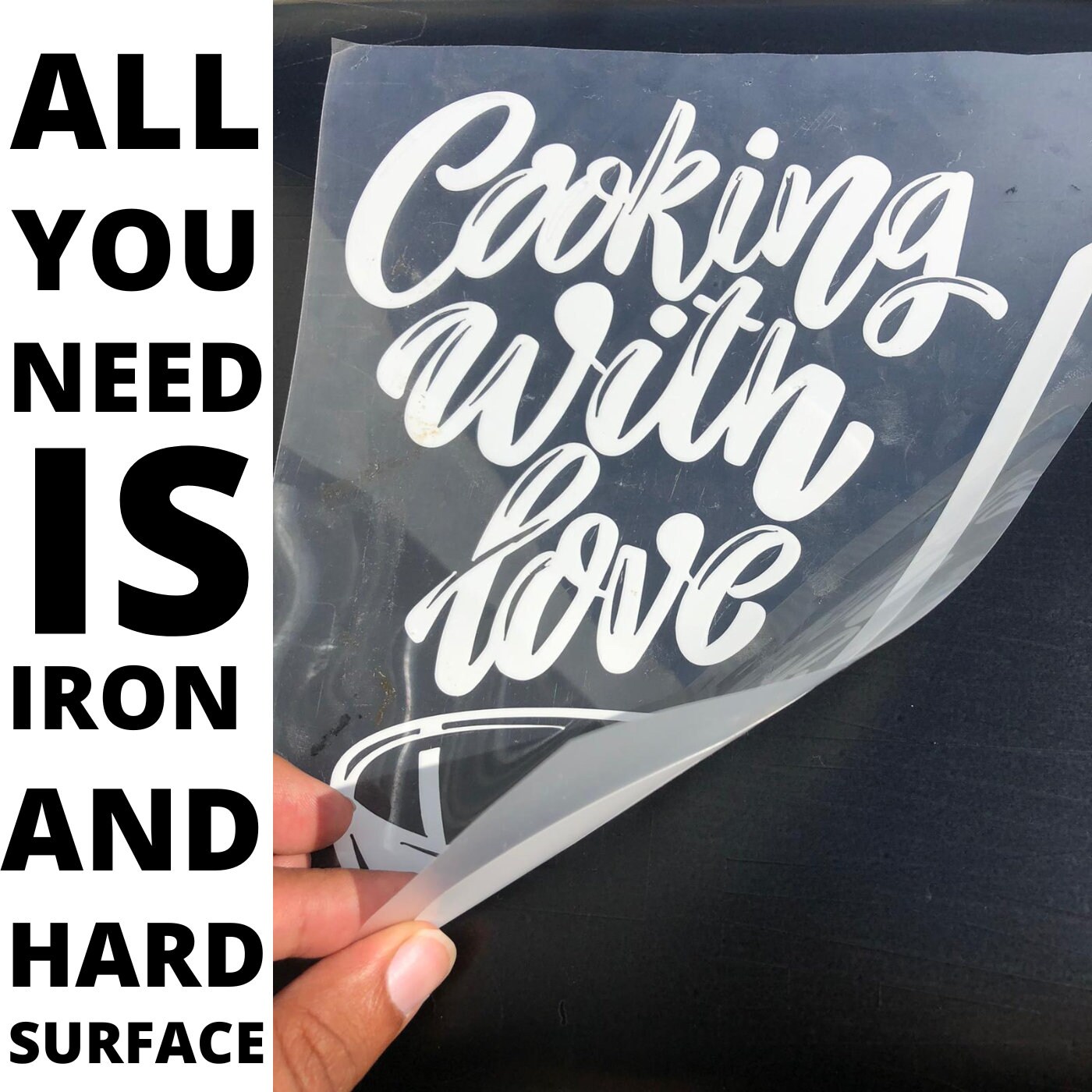 Custom Iron on Transfers Vinyl Decals Personalized Heat for Etsy UK