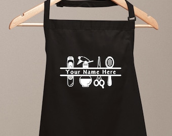 Personalized Barber Apron, Hair Stylist Protective Apron