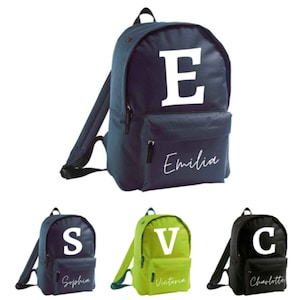 Mini sac à dos personnalisé pour enfants avec inscription pour garçons, filles, nom cartable pour tout-petits