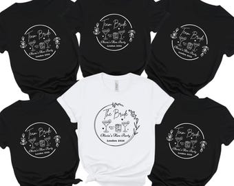 Custom Hen Party T-Shirts – Personalized Team Bride Wedding Hen Do Outfits