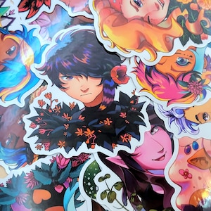 Begonia Flora Ich war ein Exokolonist im Teenageralter Aufkleber 3 in