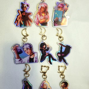 I Was a Teenage Exocolonist Character Keychains 2.5 in image 1