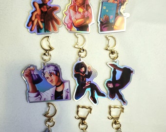 I Was a Teenage Exocolonist Character Keychains 2.5 in