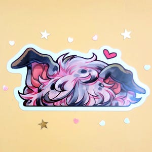 Sticker begonia Rex-Ears I Was a Teenage Exocolonist 3 inch