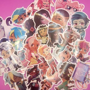 I Was a Teenage Exocolonist doorzichtige stickers 3 inch [enkel, bundel of allemaal]