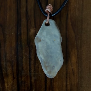 Handcrafted Chert Stone Pendant