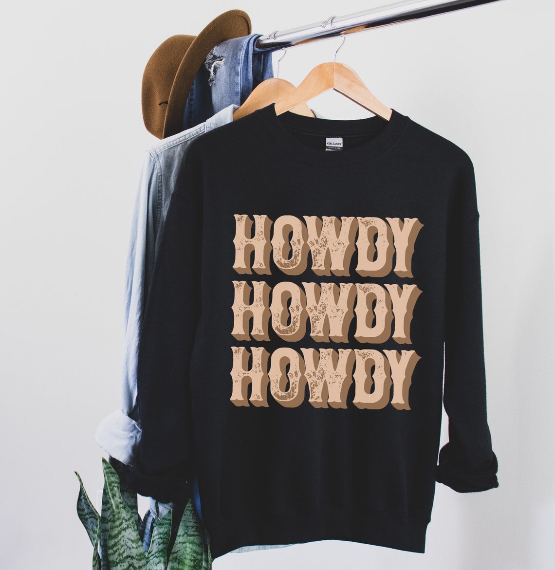 howdy corded sweatshirt