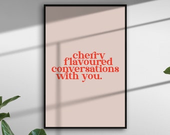 Cherry Flavoured - The Neighbourhood (Digital Print)