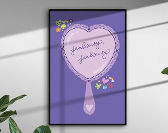 jealousy, jealousy (SOUR) - Olivia Rodrigo (Digital Print)