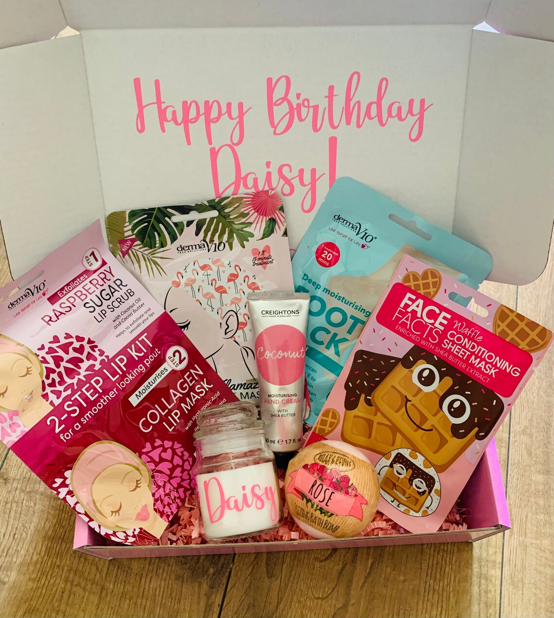 Teen Pamper Gift Box Girls Birthday Box Teen Pamper Surprise Etsy
