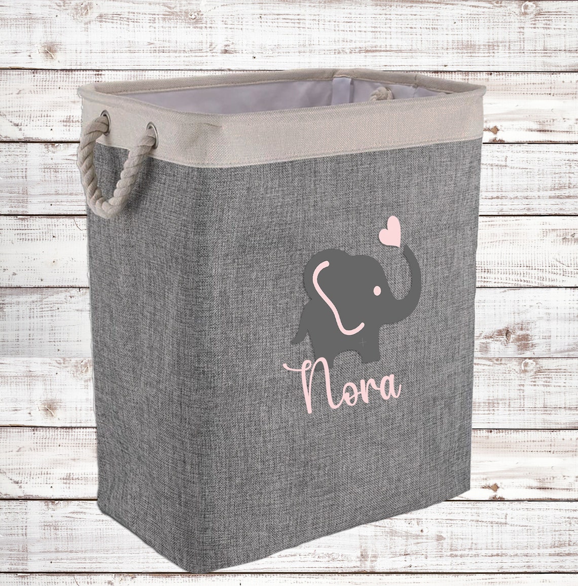 Girls Clothes Hamper Personalized Baby Laundry Hamper Etsy