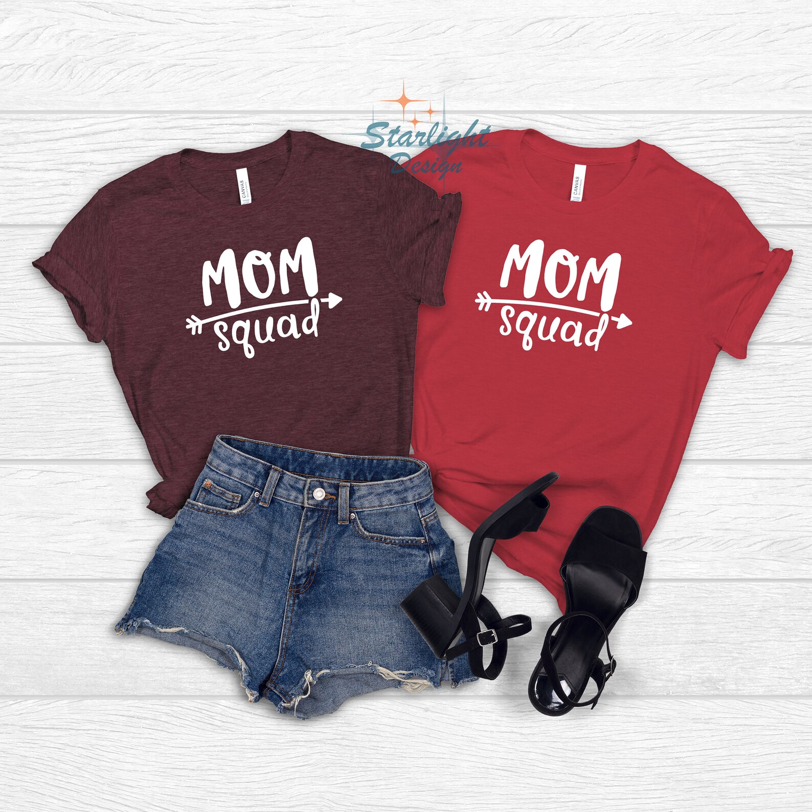 Mom Squad T-shirt Cool Mom Shirts Mom Life Shirt Shirt For | Etsy