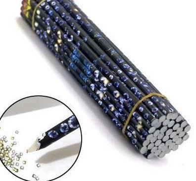 Sale 1 Piece Wax Pencil Rhinestone Picker Tool DIY Deco Bling Tool Craft  Supplies Nail Art 