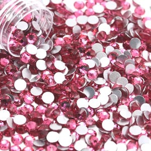 Rose (209) Swarovski 2088 XIRUS 30ss Crystal Flatback No-hotfix