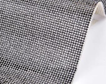 NEW Black Self Adhesive Rhinestone Mesh Sheet
