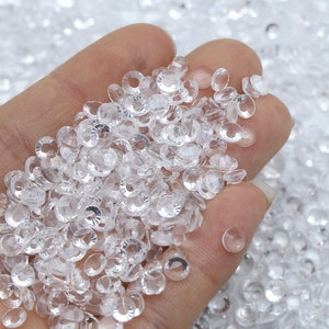 Transparent Glass High Quality Sparkle Flatback Non-Hotfix Rhinestones Choose Sizes SS6/SS8/SS10/SS12/SS16/SS20/SS30