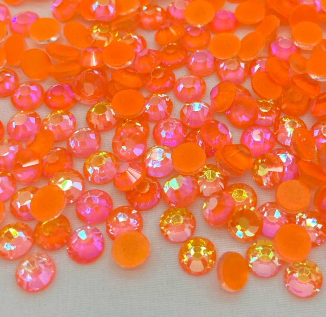 LPBeads 6000 Strass In Vetro Trasparenti E AB | 6 Misure Da 1,5 A 6 Mm | Retro Piatto Non Hotfix Con Pinzette E Penna Per Nail Art E Fai Da Te