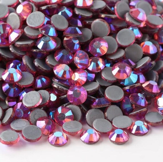 Strass Vetro Cristallo Hot Fix Strass Ferro Su Pietre Hotfix - Foto 9