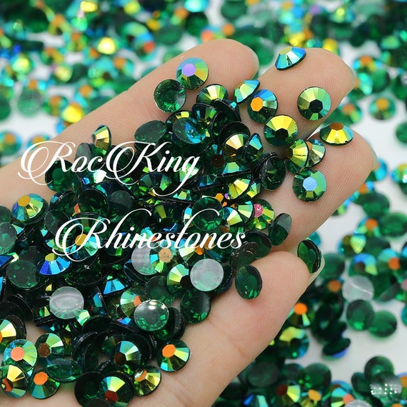 2mm 3mm 4mm 5mm Hotfix Rhinestones Flat Back Gems Crystal Glass Art Deco  Beads