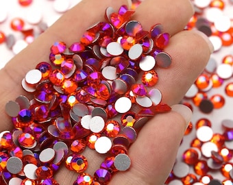 2088 Purple Velvet Flatback Stone Strass Non Hotfix Crystal Nail Art
