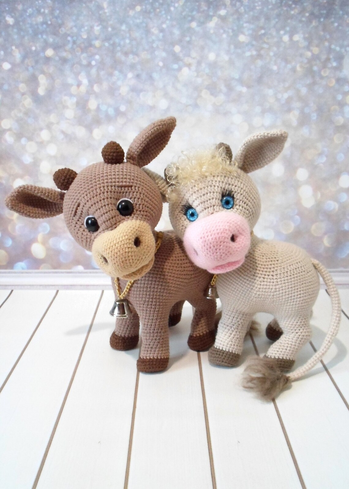 Stuffed animal Bull toy for kids crochet Calf plush animals Etsy