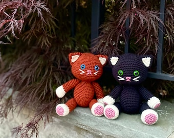 Kelly le chaton -- Modèle Amigurumi