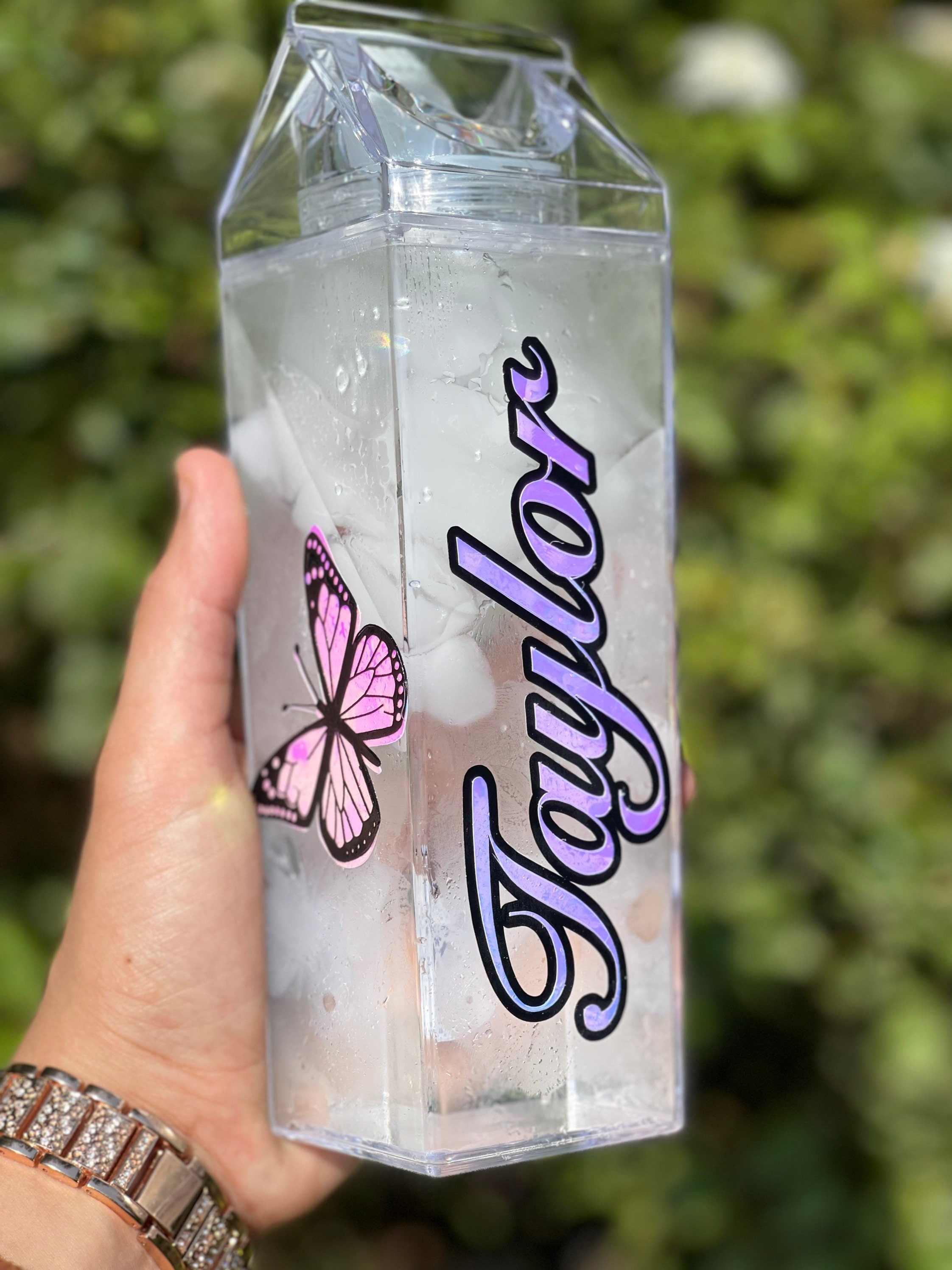 Custom acrylic water bottle Etsy