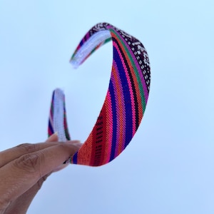 Artisan Textile Handwoven Boho Colorful Made in Guatemala Headband Women’s Hair Accessories | Made in Guatemala