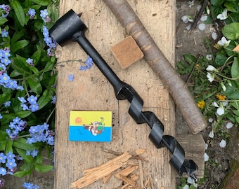 Auger Survival Hand Drill, Bushcraft Scotch Eye Auger
