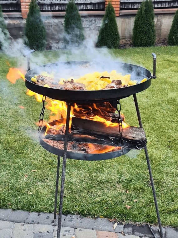 Camp cooking: A seasoned steel pan is a camper's best friend