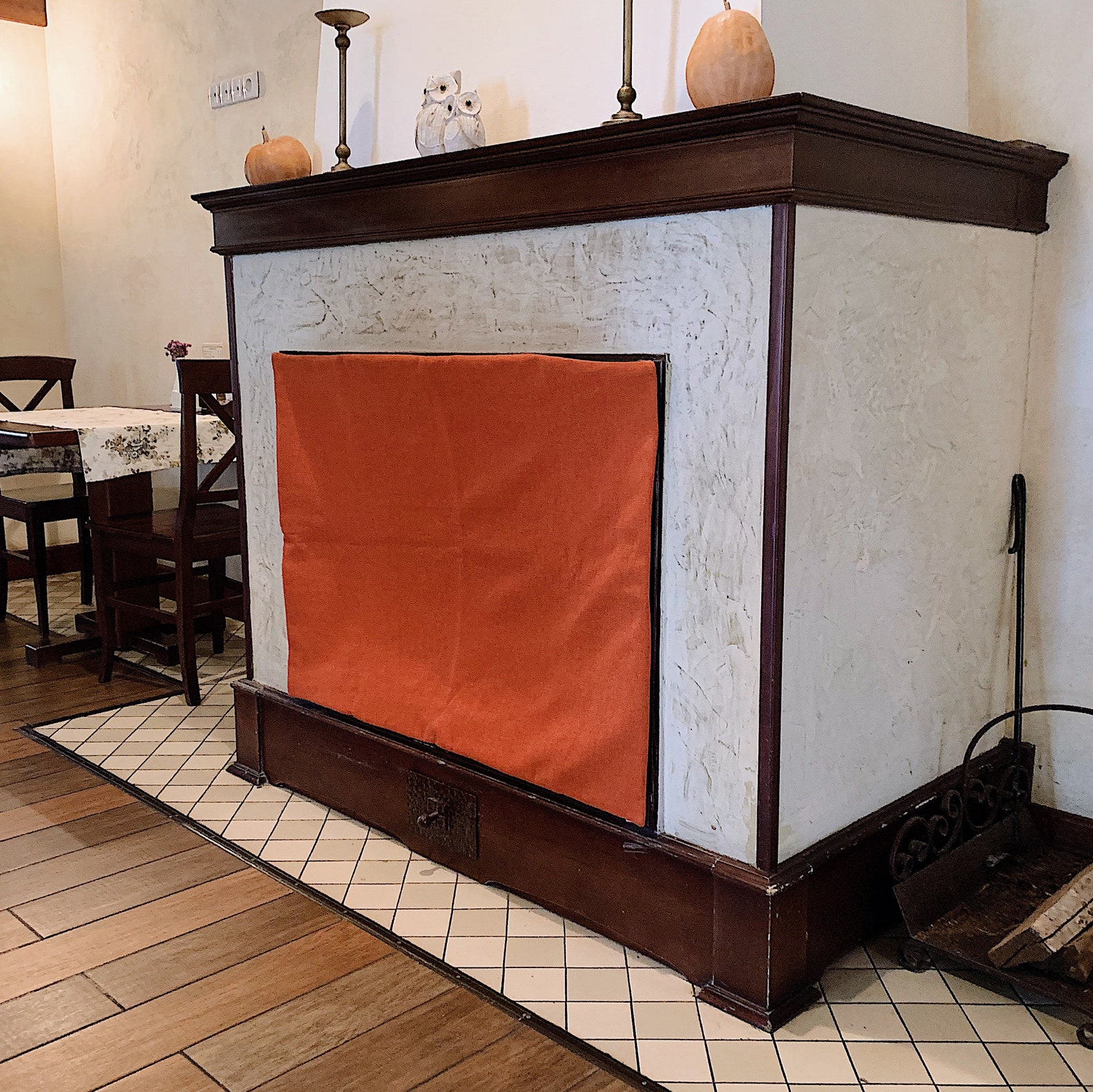 CUSTOM Fireplace Blocker Blanket Stops Overnight Heat Loss Etsy