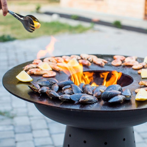 Grill and Griddle From Stovetop to Fire Pit: Made In Carbon Steel Camp  Griddle Review