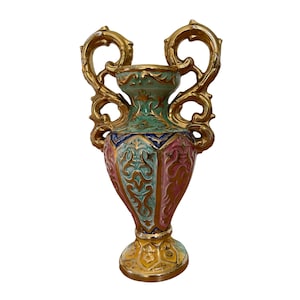 Vase made in belgium nr 339 beautiful colors
