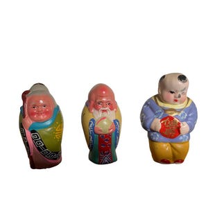 Vintage Wuxi Huishan Tonfiguren (3)