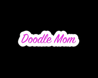 Doodle Mom Sticker