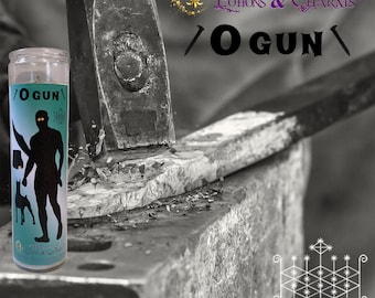 Ogun Prayer Candle