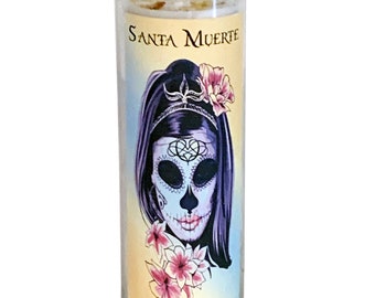 Santa Muerte Prayer Candle