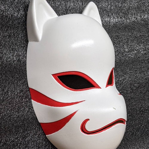 Made to Order. Kitsune Mask. Anime Mask. Cosplay Costume. Etsy