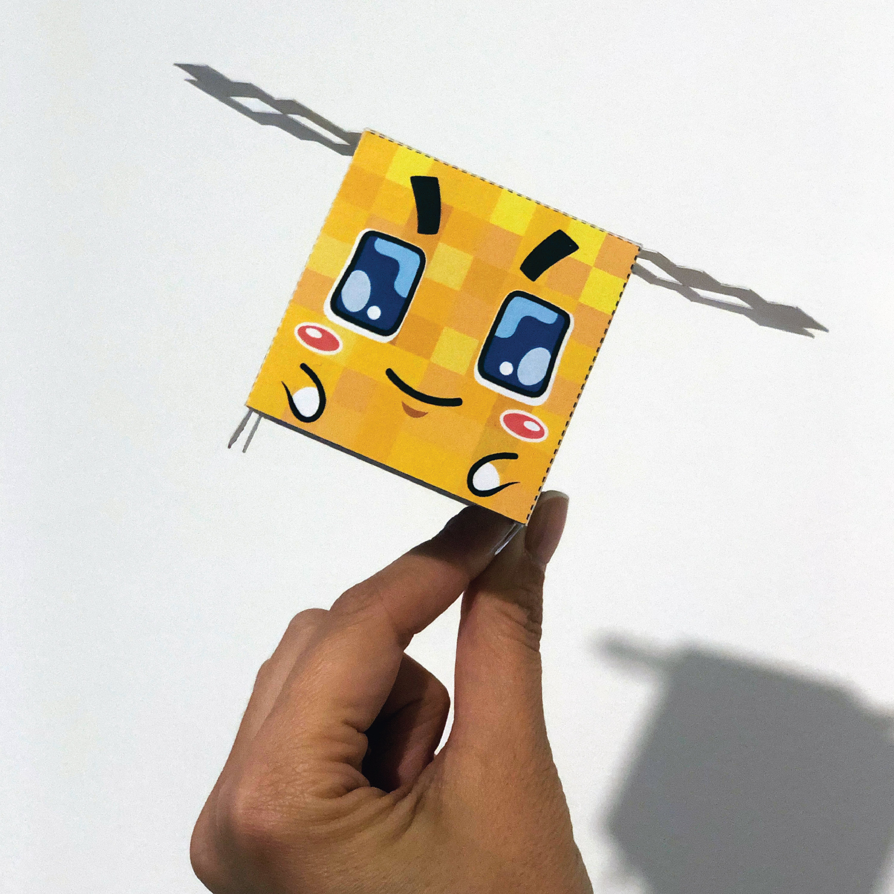 Minecraft bee DIY paper toy papercraft kit cut and glue Etsy