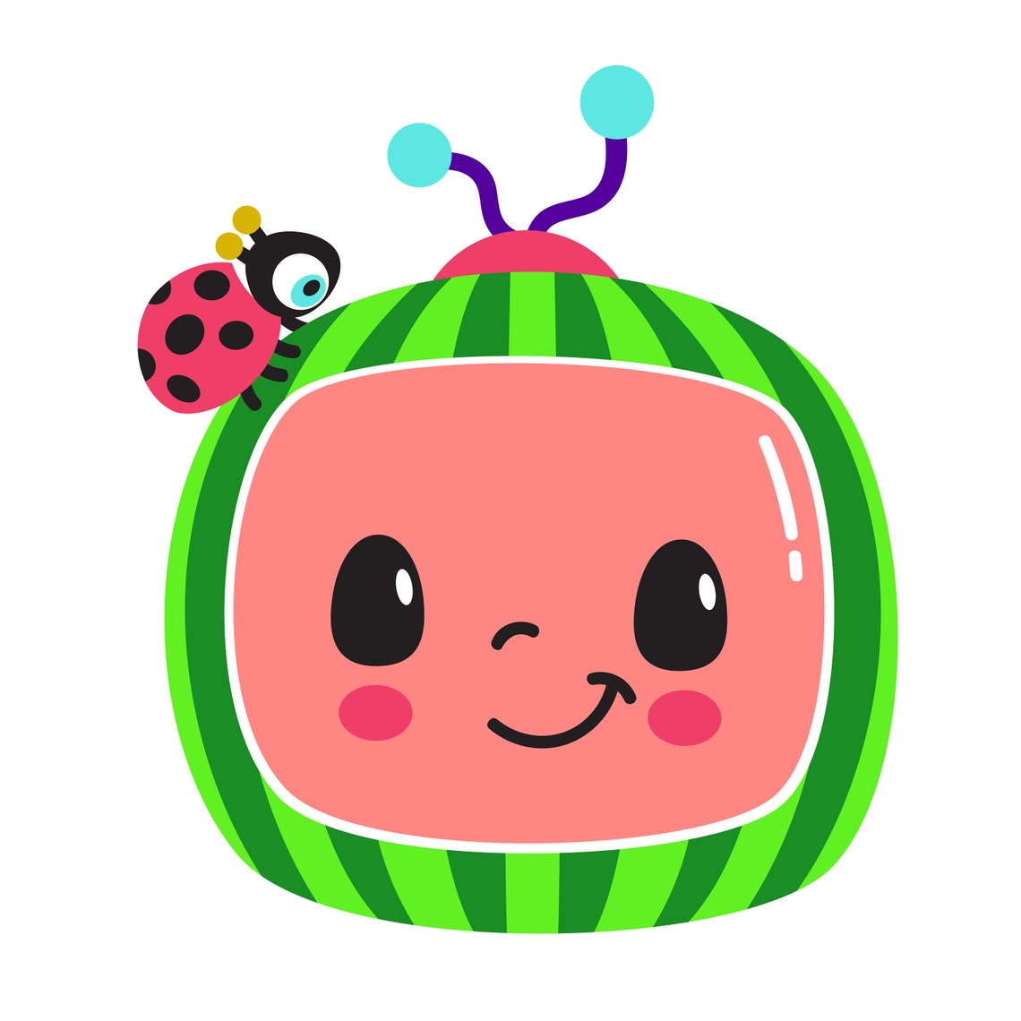 Cocomelon Watermelon Printable - Printable World Holiday