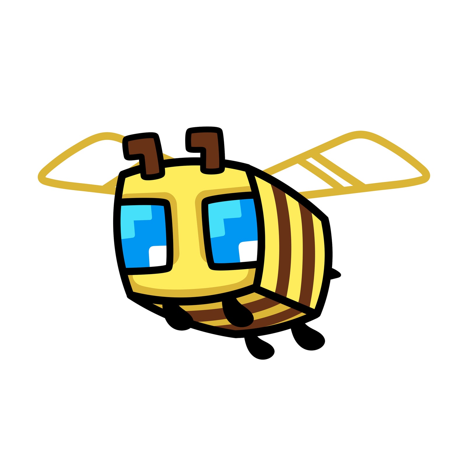 Download Minecraft bee svg minecraft files for cricut Minecraft | Etsy