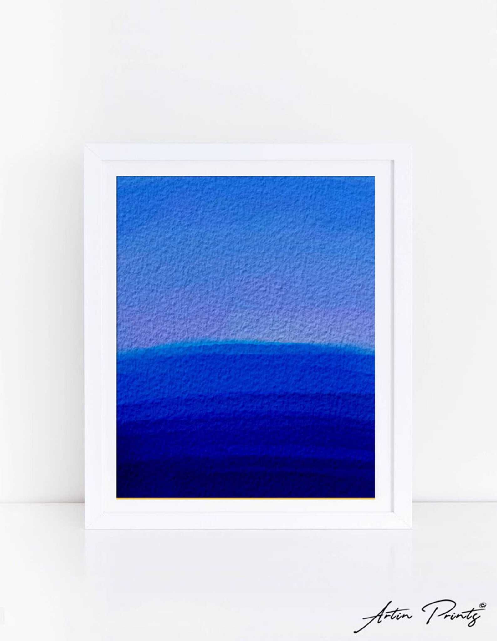 Cobalt Blue Print Ocean Art Blue Print Printable Wall Art - Etsy UK