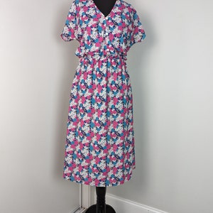 Vintage 70s-80s St Michael floral summer dress