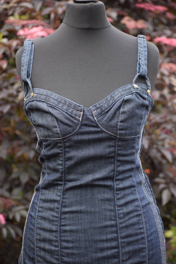 guess denim dress