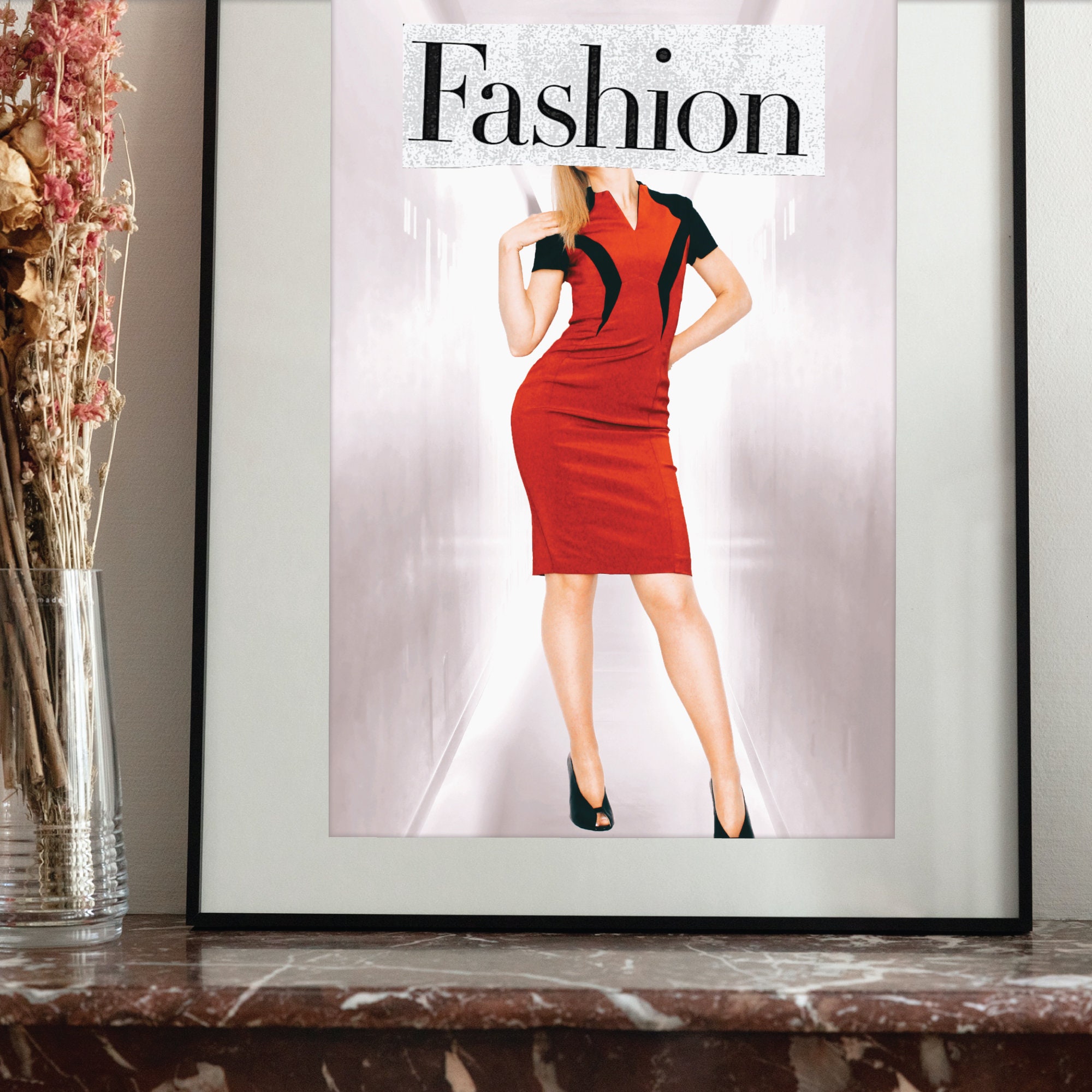Fashion poster Digital Download Original photography Wall Etsy