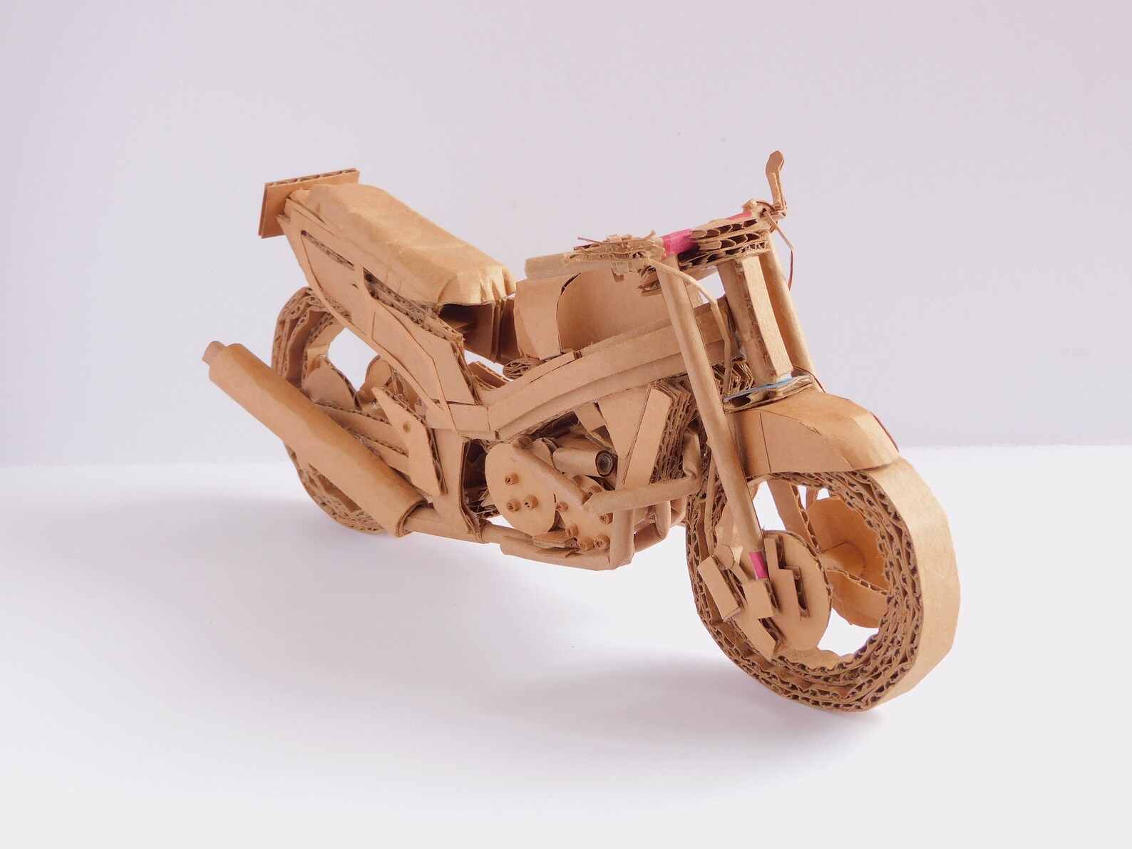 Homemade cardboard model motorcycle Suzuki Hayabusa Etsy
