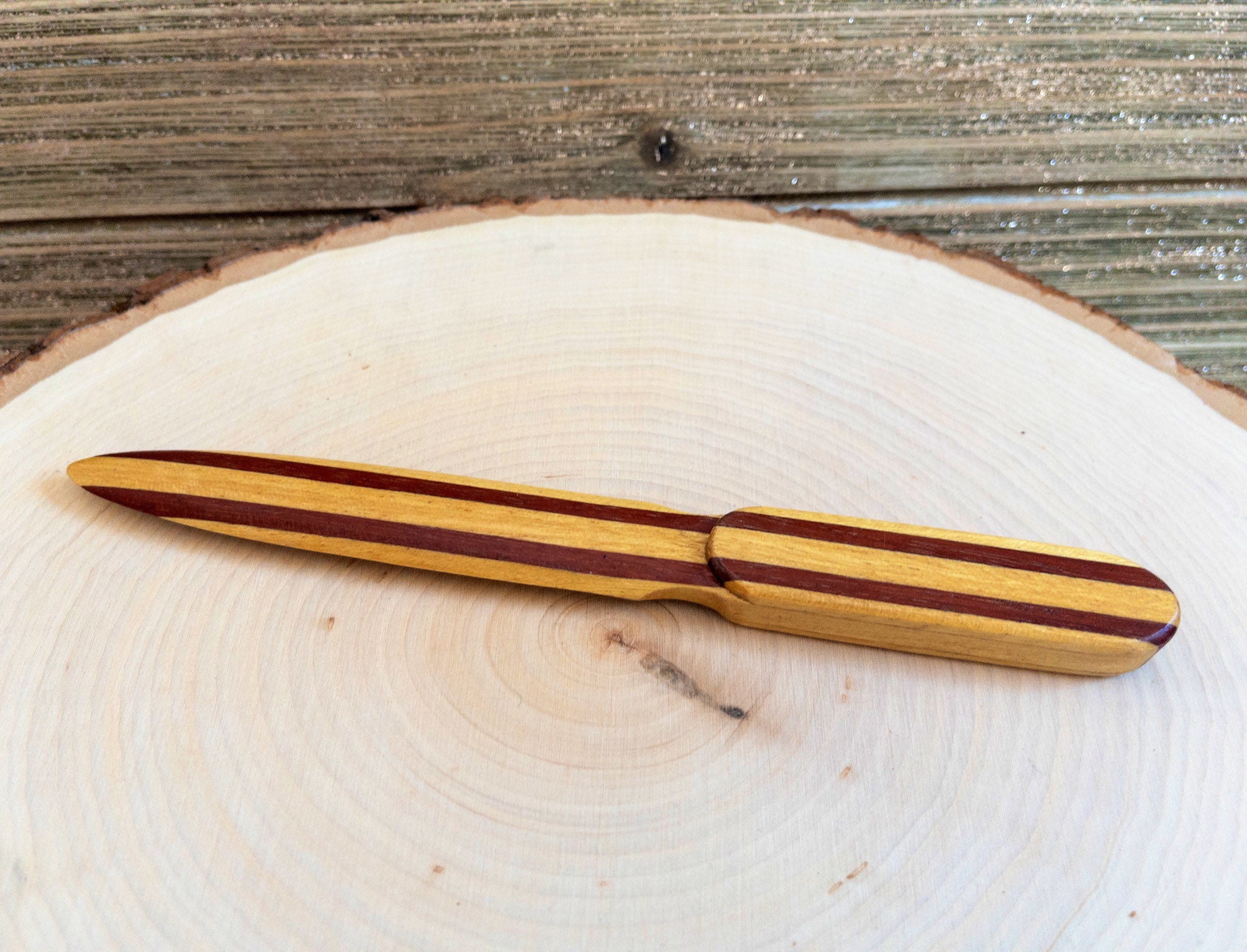 Handcrafted Wood Letter Opener