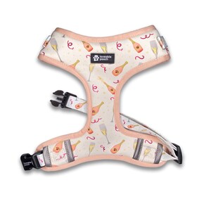 Rosé All Day Dog Harness: Adjustable, Breathable Dog Vest