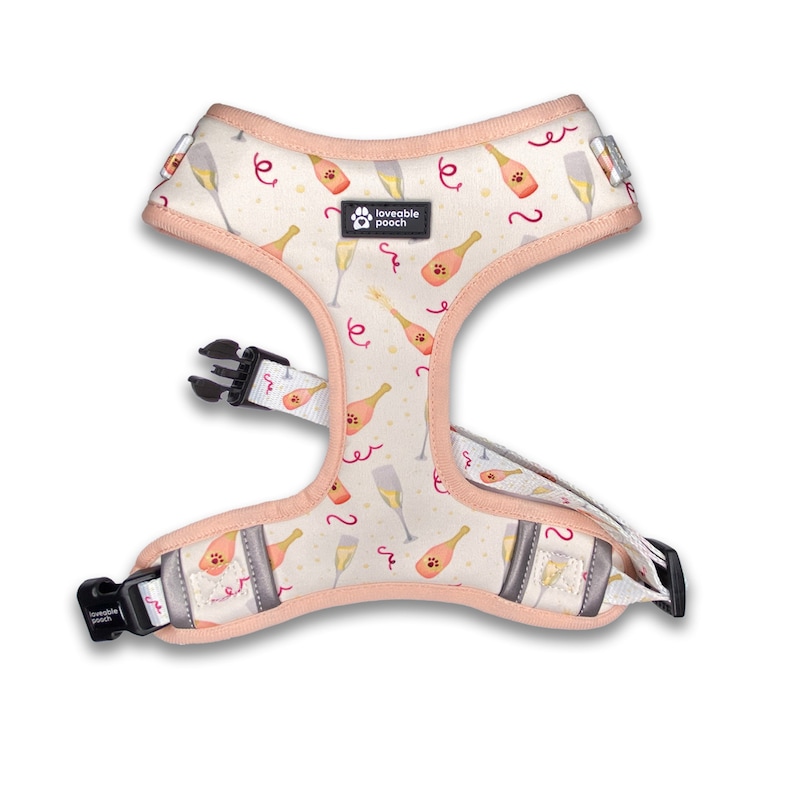 Rosé All Day Dog Harness Dog Chest Harness Dog Vest Harness Etsy UK