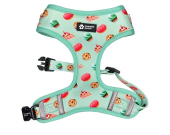 Sweet Treats Hundegeschirr: Verstellbare Neoprenweste mit reflektierender Sicherheit